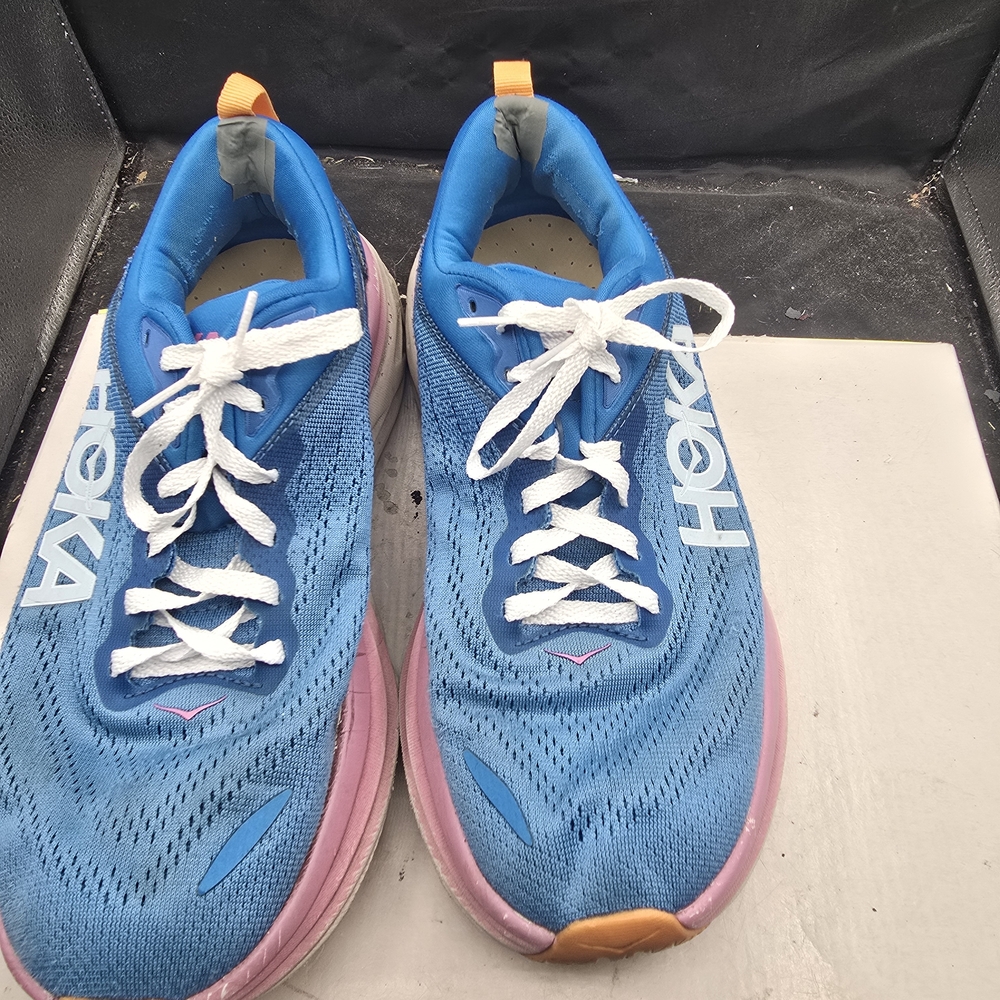 Hoka Vibrant Blue Sneakers with‎ White Details